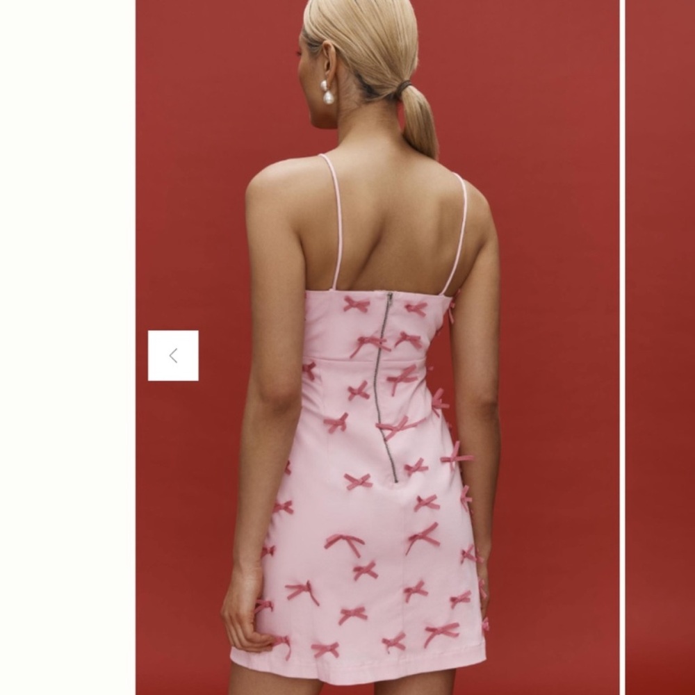 Anthropologie exclusive NWT exclusive Sz 4 or Sz 8 adorable 3D bow lined dress - Picture 9 of 16